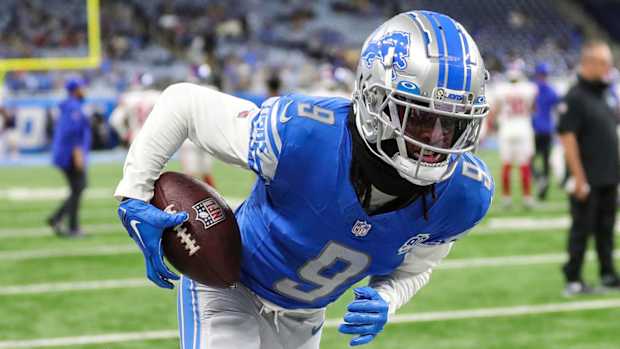 Detroit Lions wide receiver Jameson Williams